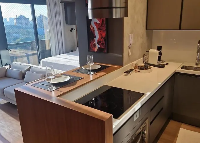 Apartamento Myhome - De Luxo Perto Do Iguatemi *
