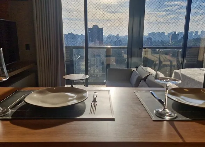 Myhome - De Luxo Perto Do Iguatemi Apartamento